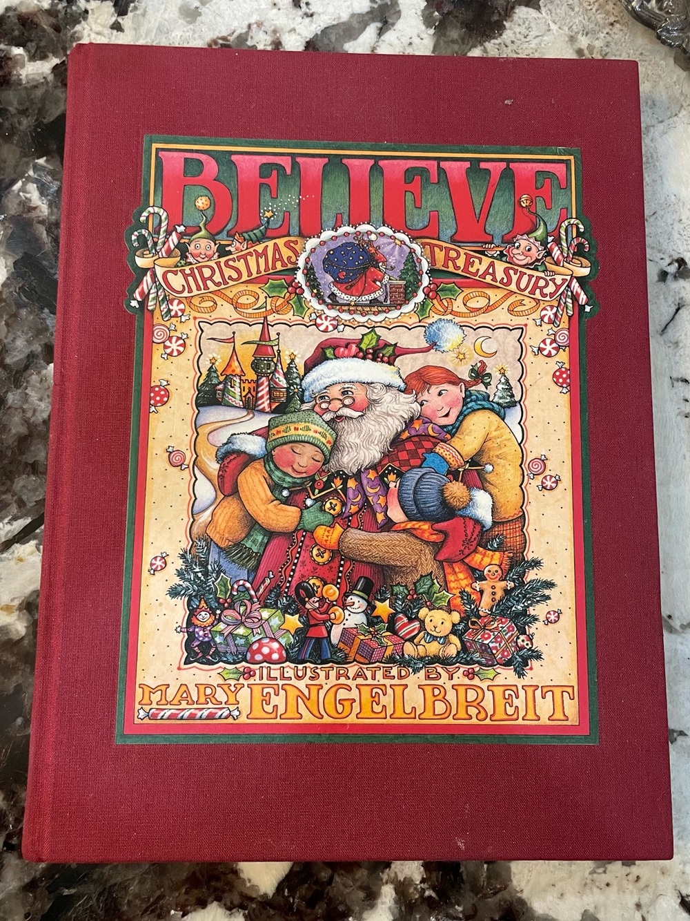 1998 Believe - A Christmas Treasury HC Book, Illustrated by Mary Engelbreit